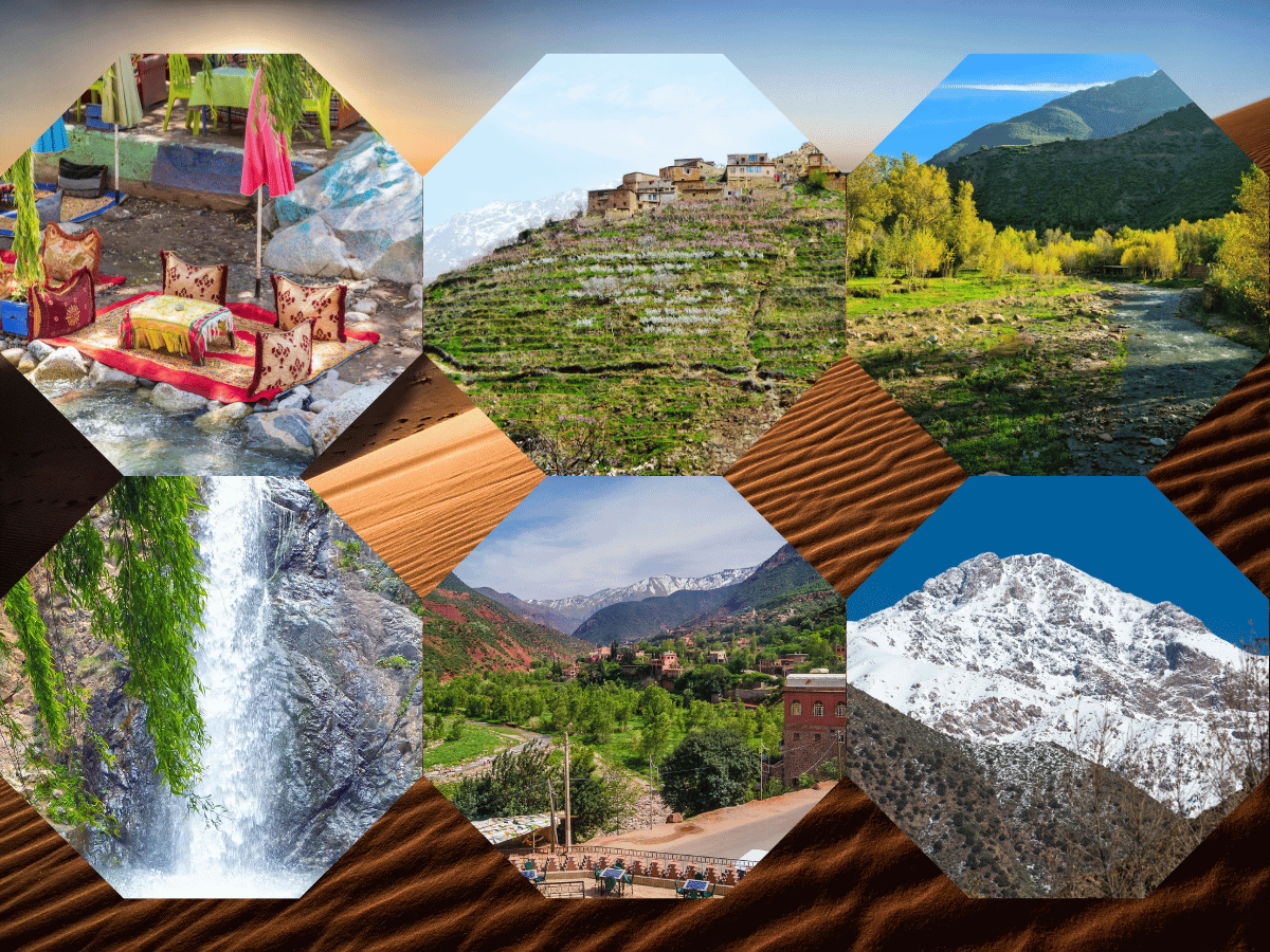 Excursión de día completo desde Marrakech a las Cascadas del Valle de Ourika